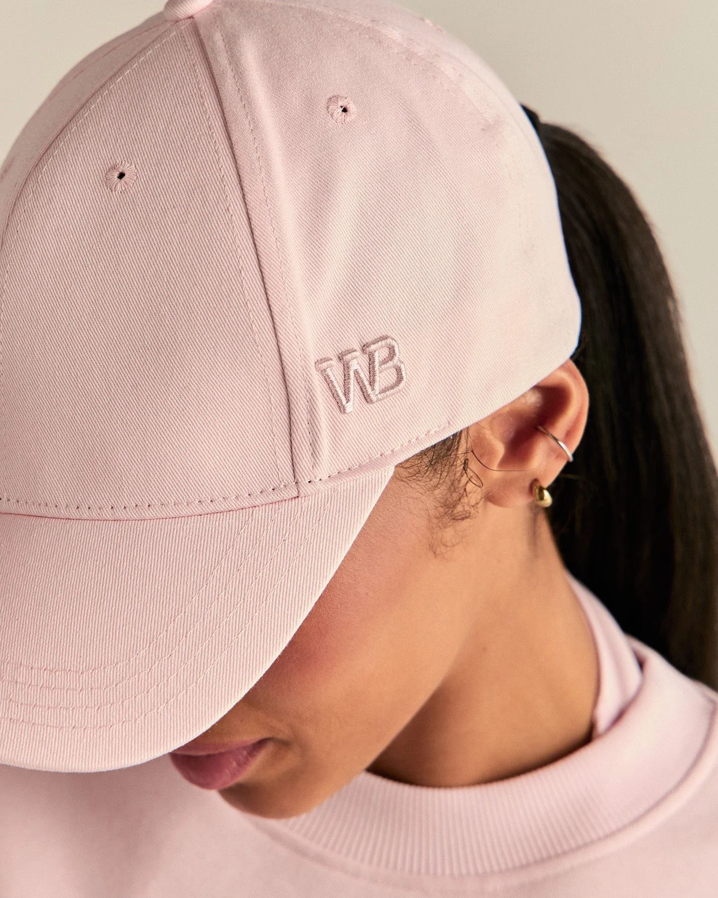 All Day Baseball Cap | Ballet Pink - Image 4
