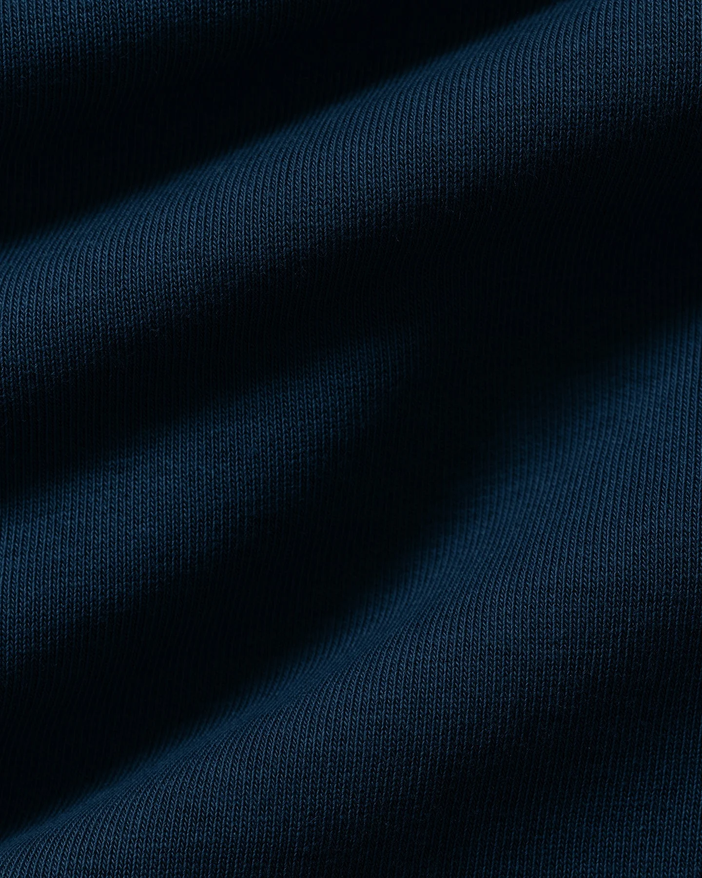 Comfort Lightweight Raw Edge Oversized Crew Neck | True Navy - Image 5