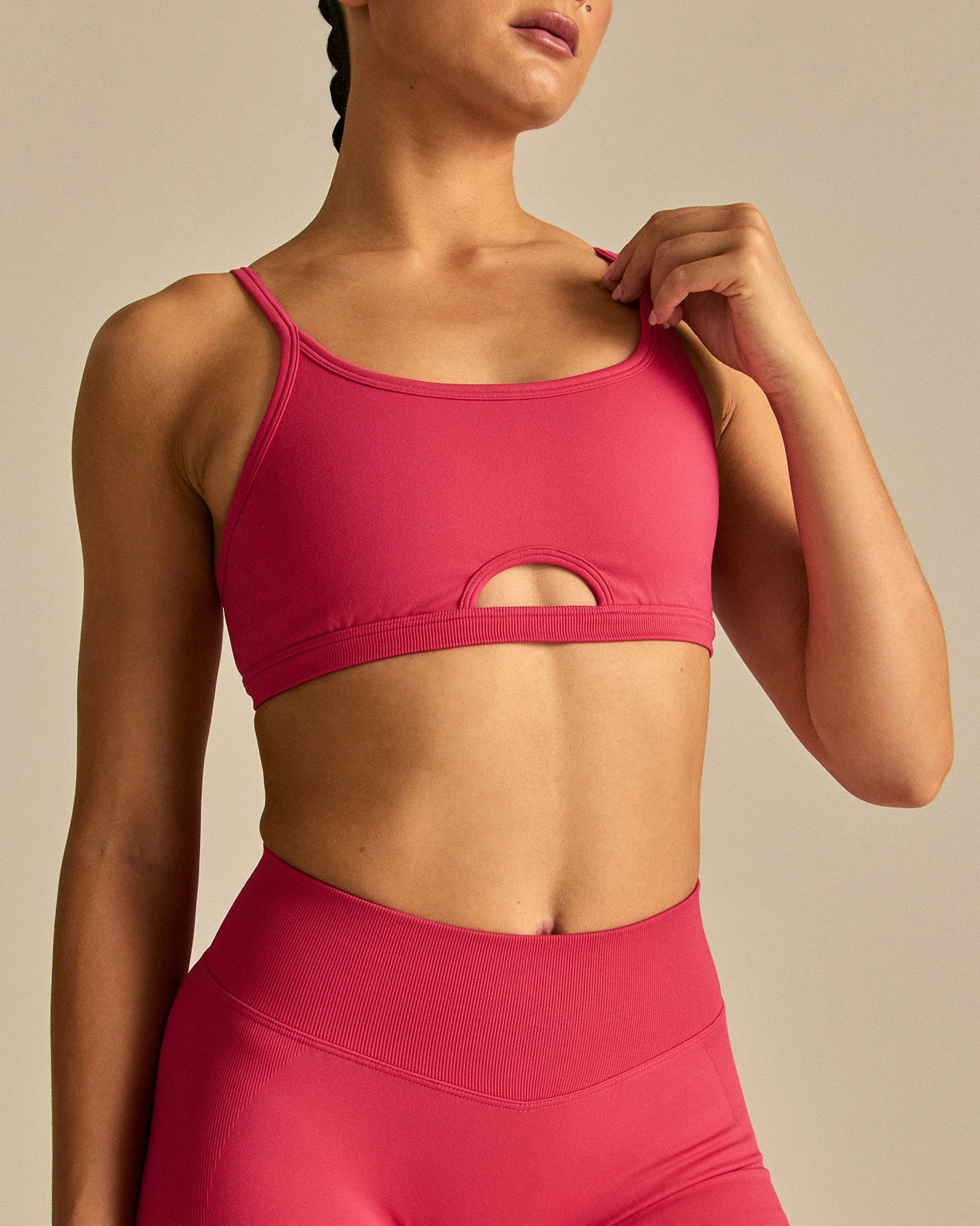 Emphasize Peek-A-Boo Bra | Watermelon - Image 6